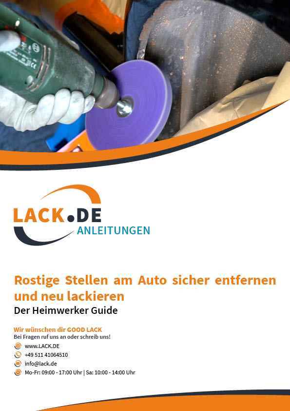 Auto Rost Entfernen Und Mit Spraydose Lackieren